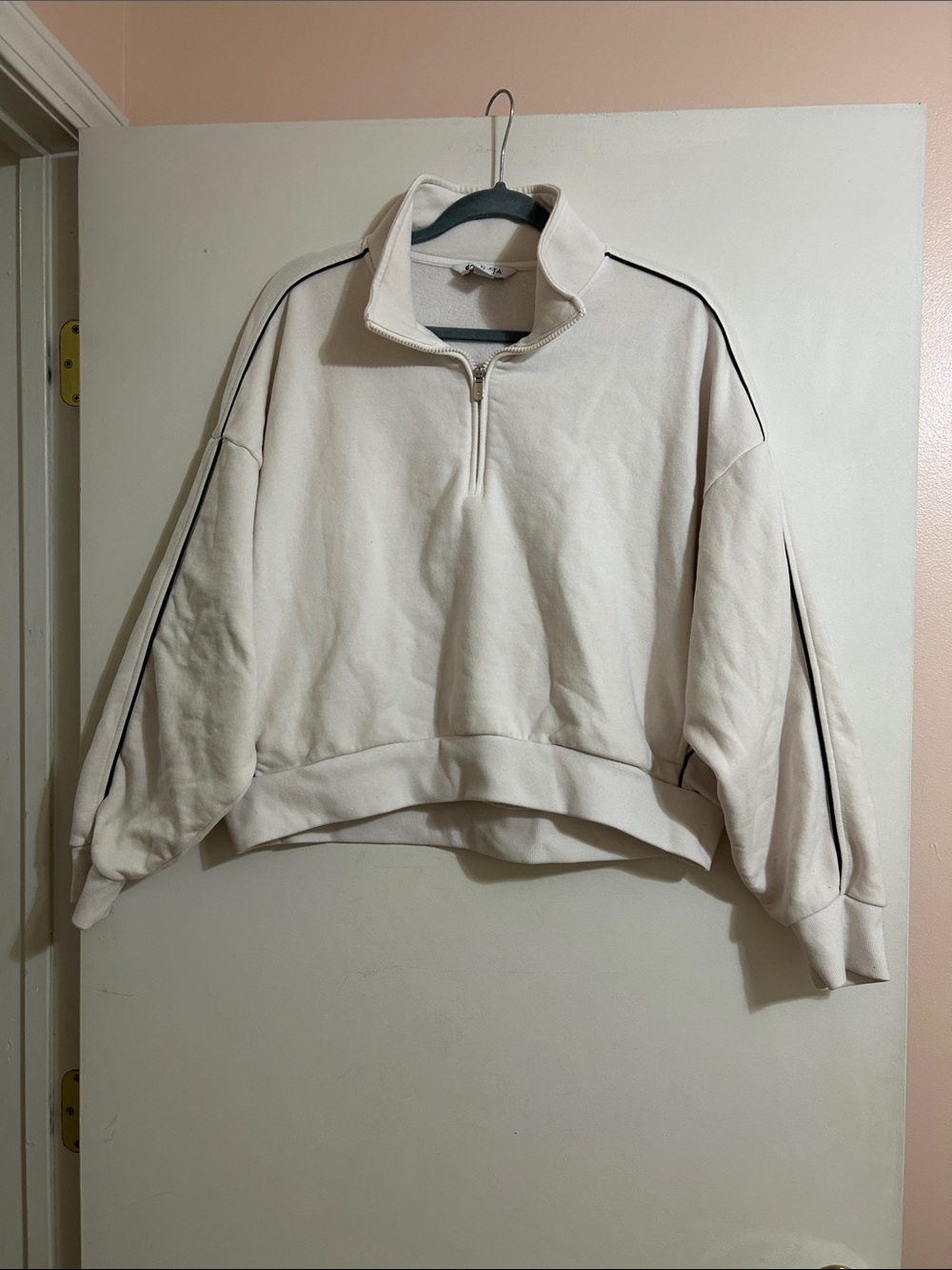 Athleta Forever Fleece 1/2 Zip Sweatshirt Women's size XL